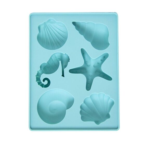 Winkee - Ice Cube Tray - Seashell / Gadgets