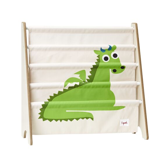 3 Sprouts - Book Rack - Green Dragon / Baby and Children