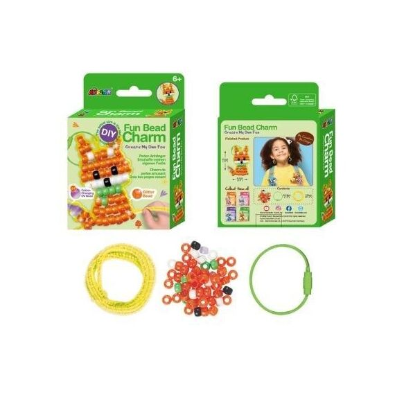 Avenir - Create My Own Fox - Fun Bead Charms (58CH221886) / Toys