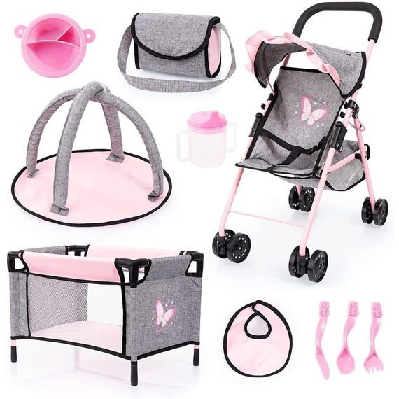 Bayer - Buggy Set with Butterflies (21533AB) / Toys