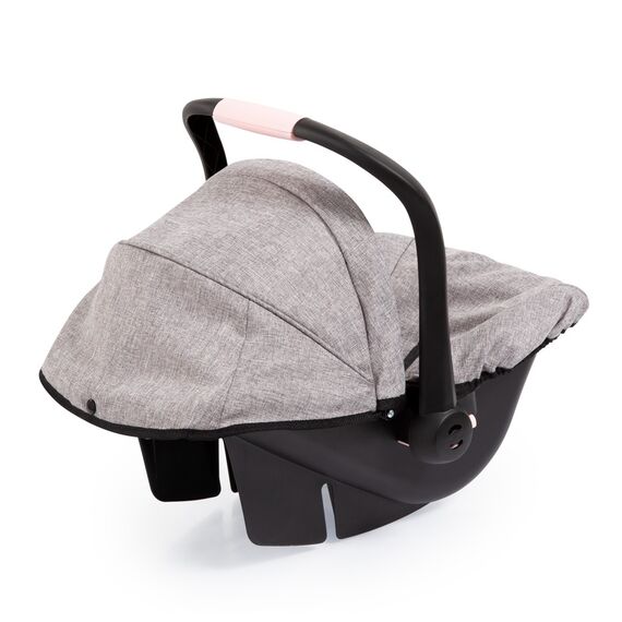 Bayer - Deluxe Car Seat with Cannopy - Grey (67910AA) / Toys