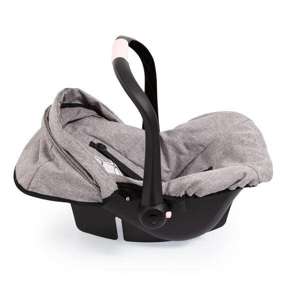Bayer - Deluxe Car Seat with Cannopy - Grey (67910AA) / Toys