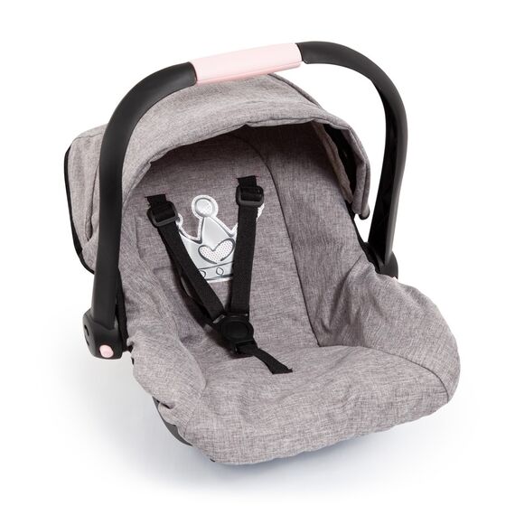 Bayer - Deluxe Car Seat with Cannopy - Grey (67910AA) / Toys