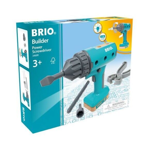 BRIO -Builder, Power Screwdriver - (34600) / Toys