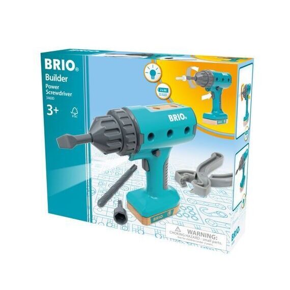 BRIO -Builder, Power Screwdriver - (34600) / Toys