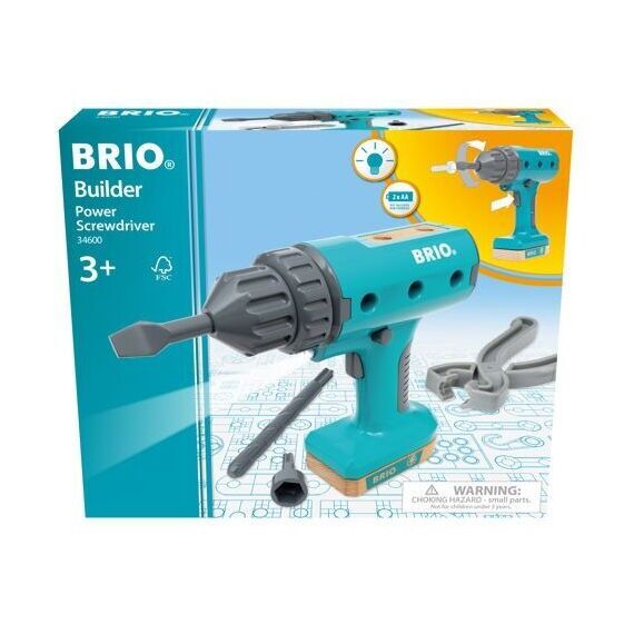 BRIO -Builder, Power Screwdriver - (34600) / Toys
