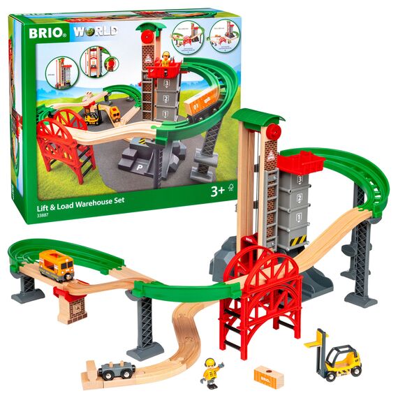 BRIO - Lift & Load Warehouse Set (33887) / Toys