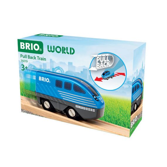 BRIO - Pull Back Train - (36019) / Toys