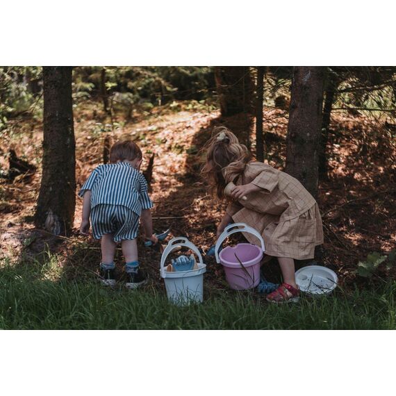 Dantoy - Bucket set w. Ice cream cones - Pink (4801) / Toys
