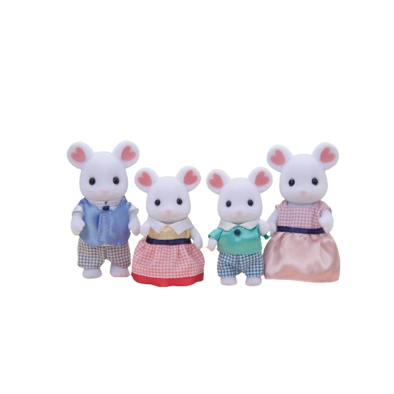 Sylvanian Families - Marshmallow Mouse Family (5308) / Toys