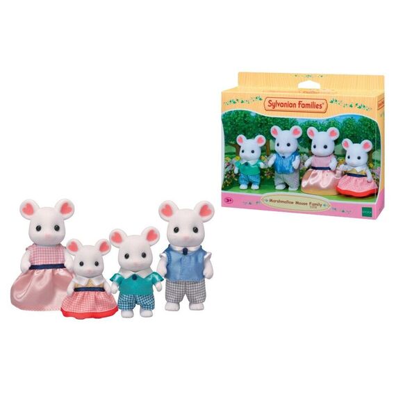 Sylvanian Families - Marshmallow Mouse Family (5308) / Toys