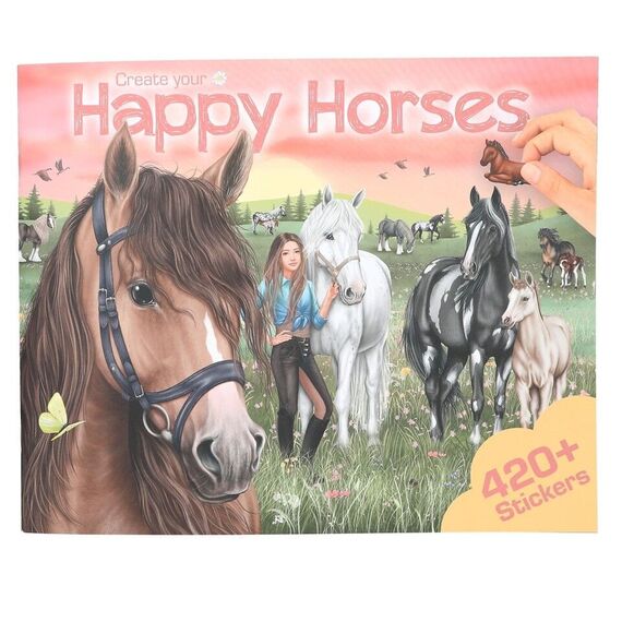 Trend - Create Your Happy Horses Colouring Book (413586) / Toys
