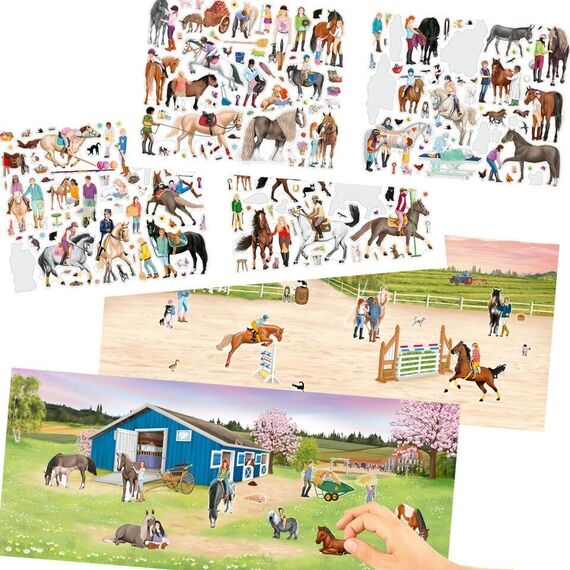 Trend - Create Your Happy Horses Colouring Book (413586) / Toys