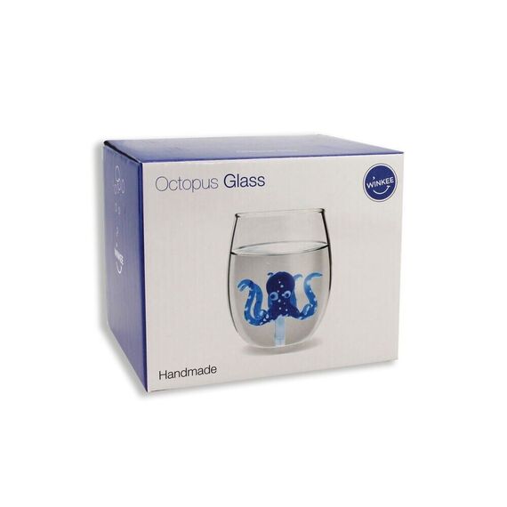 Winkee - Drinking Glasses - Handmade Octopus / Gadgets