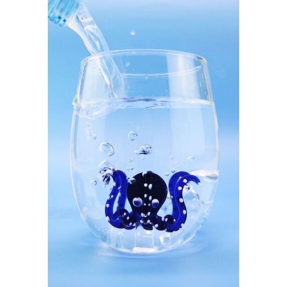Winkee - Drinking Glasses - Handmade Octopus / Gadgets