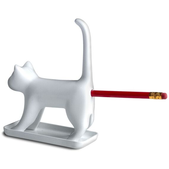 Winkee - Pencil sharpener - Sharp end Cat with sound - White / Gadgets |  Techbox