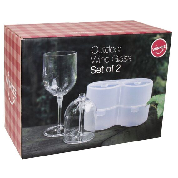 Winkee - Wine Glass - Outdoor - Set of 2 / Gadgets