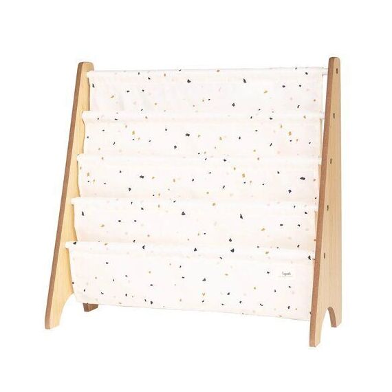 3 sprouts - Book Rack Terrazzo/Cream / Baby and Children