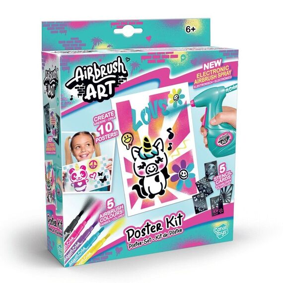 Airbrush Art - Mini Poster Kit (11015) / Toys