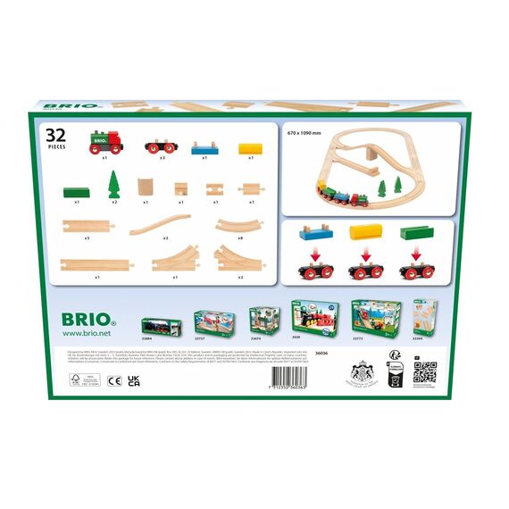 BRIO - 65th Anniversary Train Set - (36036) / Toys