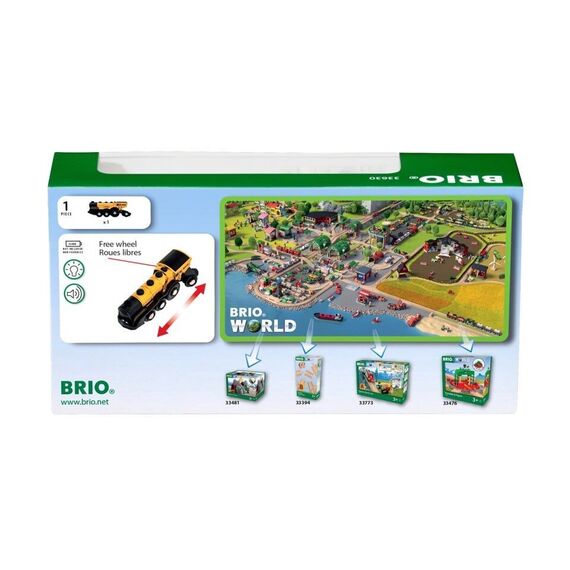 BRIO - Gold action locomotive (33630) / Toys