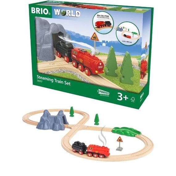 BRIO - Steam locomotive set - (36017) / Toys