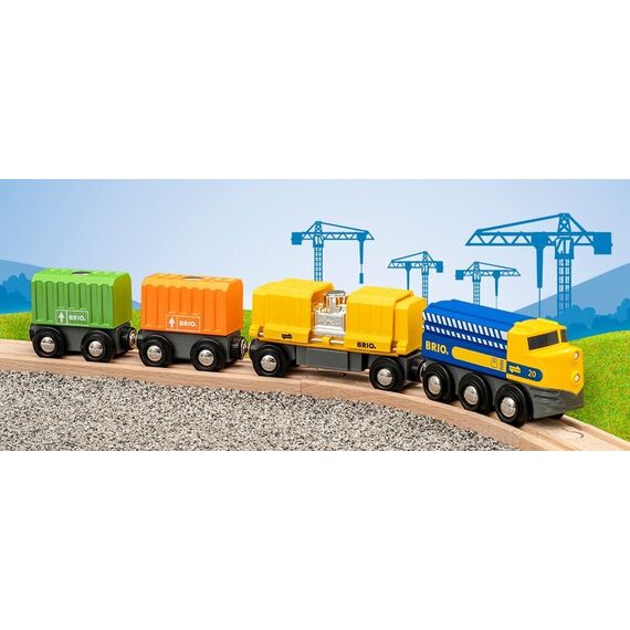 ​BRIO - Three-Wagon Cargo Train​ (33982) / Toys