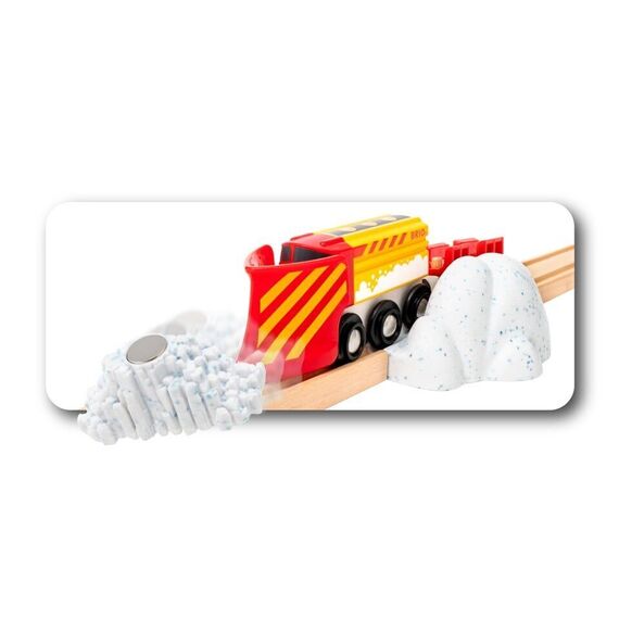 BRIO - Train with snow plow (33606) / Toys
