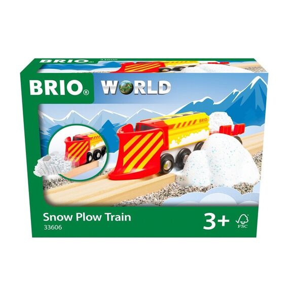 BRIO - Train with snow plow (33606) / Toys