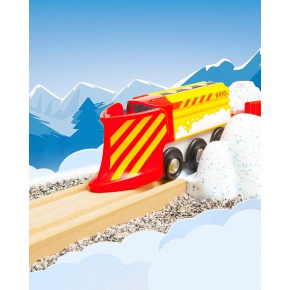 BRIO - Train with snow plow (33606) / Toys
