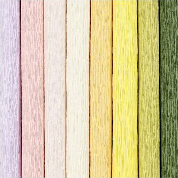 Crepe Paper - Pastel Colours (209001) / Toys