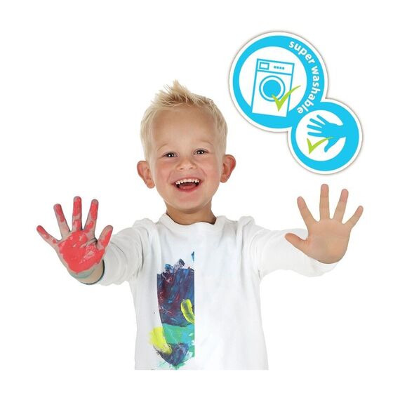 SES Creative - Fingerpaint Pastel 6x45ml - (S00397) / Toys