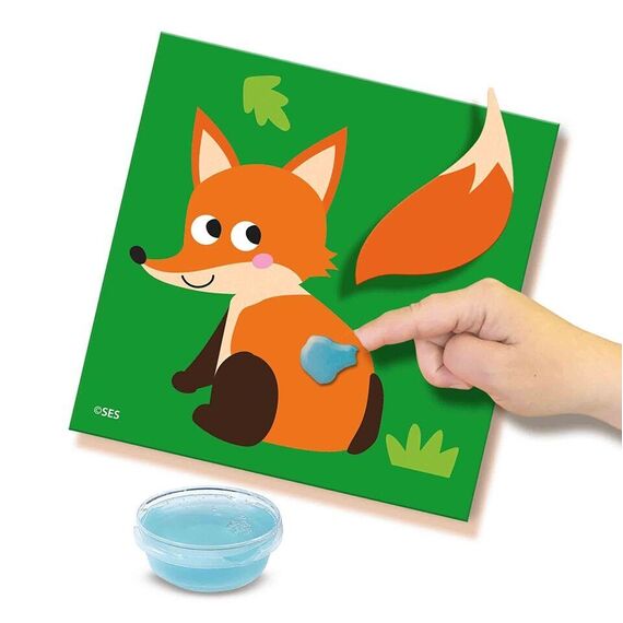 SES Creative - My first - Sticking Animal Tails - (S14403) / Toys