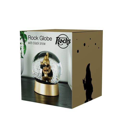 Winkee - Snow Globe Dwarf Rocker - Gold / Gadgets