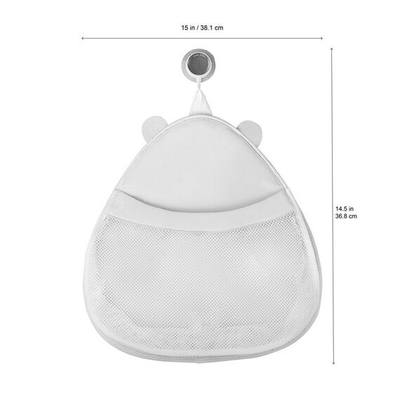 3 Sprouts - Bath Storage - White Polar Bear / Baby and Children