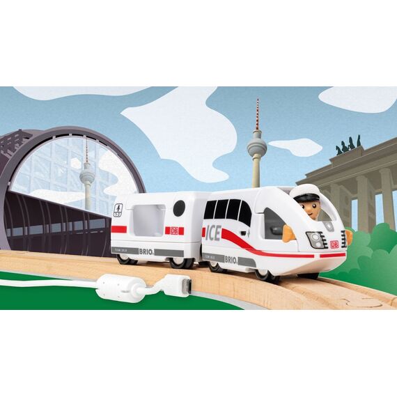 BRIO - ICE Rechargeable Train (Trains of the world) - (36088) / Toys