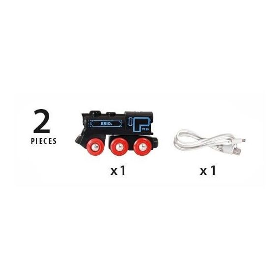 BRIO - Rechargeable Engine with mini USB cable (33599) / Toys