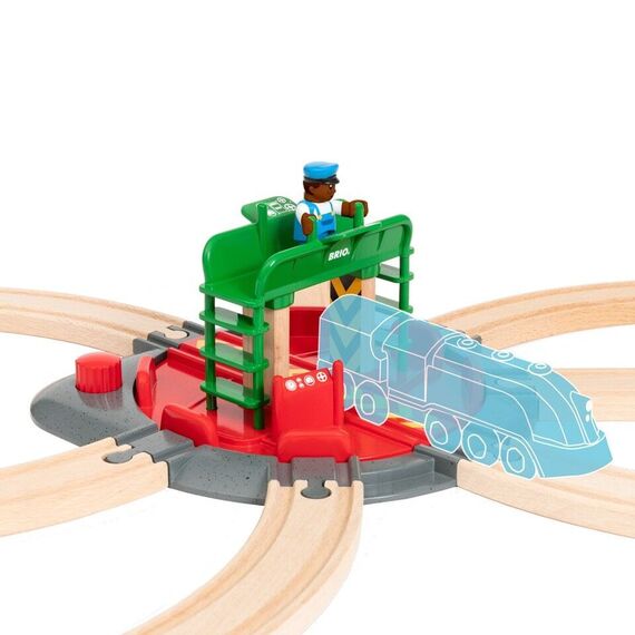 BRIO - Turntable and Figure (33476) / Toys