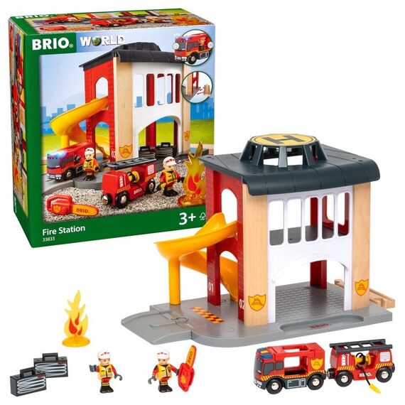BRIO World - Rescue - Fire Station (33833) / Toys