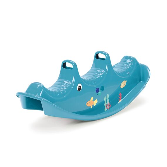 Dantoy - Rocker for 3 persons - Valborg the whale (6724) / Toys