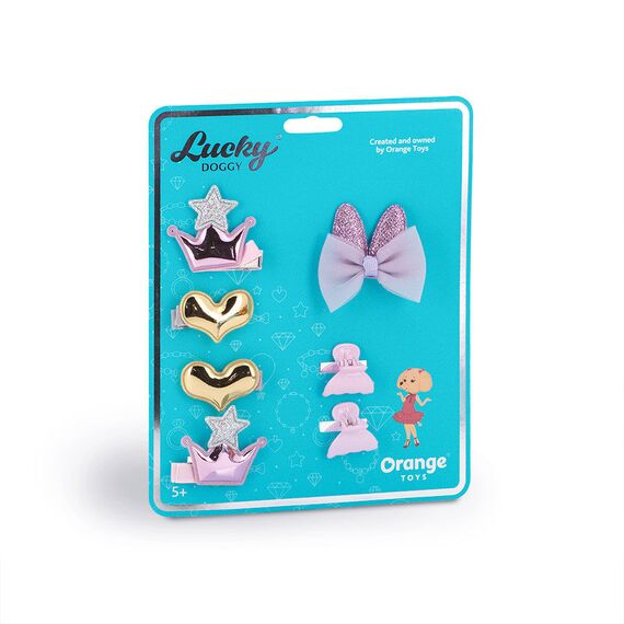 Lucky Doggy - Hair Accessories Hearts and Crown - (OT-LDA5012) / Toys