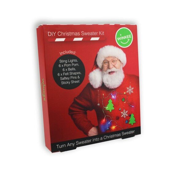 Winkee - DIY Christmas jumper kit - Emergency Christmas Jumper Kit / Gadgets