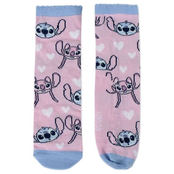 Disney Stitch Money box 4 pairs of socks
