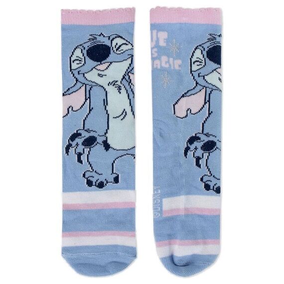 Disney Stitch Money box 4 pairs of socks