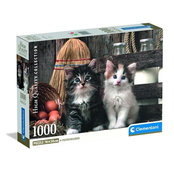 High Quality Lovely Kittens puzzle 1000pcs |  Techbox