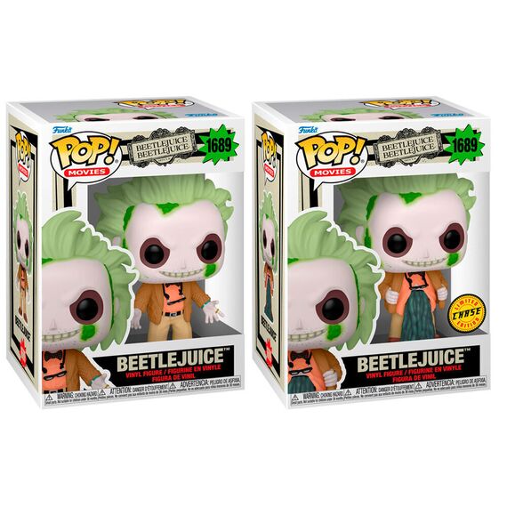 POP figure Beetlejuice 2 - Beetlejuice 5 + 1 Chase - Funko POP - Collectibles - Techbox