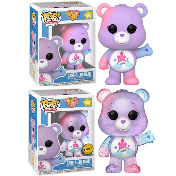 POP figure Care Bears 40th Anniversary Care a Lot Bear 5 + 1 Chase - Funko POP - Collectibles - Techbox