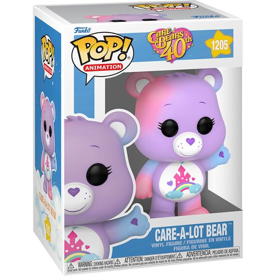 POP figure Care Bears 40th Anniversary Care a Lot Bear 5 + 1 Chase - Funko POP - Collectibles - Techbox