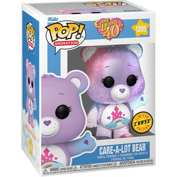 POP figure Care Bears 40th Anniversary Care a Lot Bear 5 + 1 Chase - Funko POP - Collectibles - Techbox