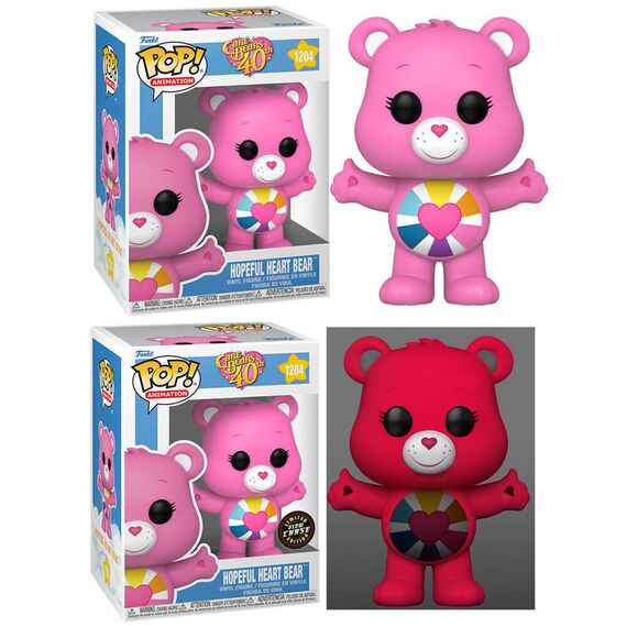 POP figure Care Bears Hopeful Heart Bear 5 + 1 Chase - Funko POP - Collectibles - Techbox